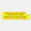 Search for cell phones bumper stickers Drivers