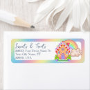 Search for candy labels Gingerbread house