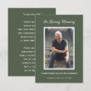 Search for sympathy thank you cards In loving memory