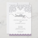 Search for scroll wedding invitations Vintage