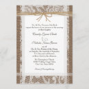 Search for twining invitations Burlap