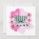 Search for hearts 1st birthday invitations Blush pink