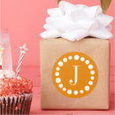 Search for monogram letter j stickers White