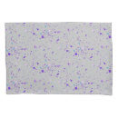 Search for paint splatter pillowcases Purple