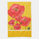 Search for red poppy tea towels Yellow