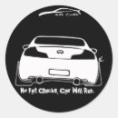 Search for black car stickers Round