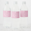 Search for christian water bottle labels Baby girl
