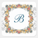 Search for vintage floral wreath stickers Flower