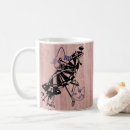 Search for black and white cat art mugs Illustration