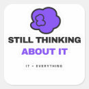 Search for thoughts stickers Sarcastic
