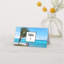 Search for beach wedding place cards Palm tree