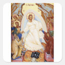 Search for resurrection square stickers Byzantine
