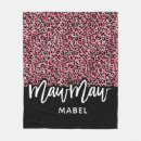 Search for pink leopard blankets Pink and black