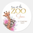 Search for zoo animals stickers Birthday
