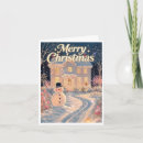 Search for winter snowman cards December