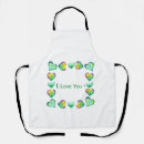 Search for romantic valentines day aprons Cute