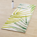 Search for palm leaves yoga mats Watercolor