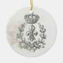 Search for fleur de lis christmas tree decorations Vintage