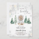 Search for grey bear Winter baby shower