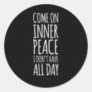 Search for inner peace stickers Zen
