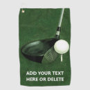 Search for unique golf towels Golfer
