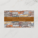 Search for natural stone business cards Neutral