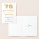 Search for 70th anniversary cards Seventieth