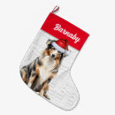 Search for australian shepherd christmas stockings Dogs