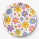 Search for hippie flower paper plates Pastel