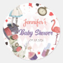 Search for alice in wonderland baby shower stickers Tea party