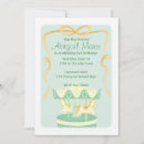 Search for vintage carousel invitations Merry go round