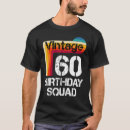 Search for family 60th birthday tshirts Years