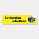 Search for extinct bumper stickers Extinction rebellion