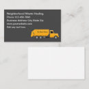 Search for waste business cards Garbage