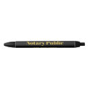 Search for notary signing agent Black and gold
