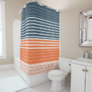 Search for navy and orange shower curtains Blue