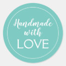 Search for love and light stickers Handmade with love