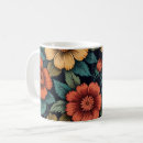 Search for bold color mugs Floral