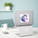 Search for unicorn head stickers Animal