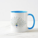 Search for pretty peacock mugs Bird