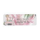 Search for safari baby shower return address labels Elephant