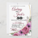Search for parents 50th anniversary invitations Modern