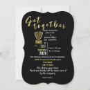 Search for employee party invitations Black