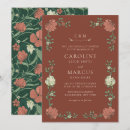 Search for art nouveau wedding invitations Green