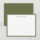 Search for olive note cards Chic