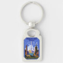 Search for deco rectangular key rings Retro