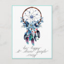 Search for dreamcatcher postcards Watercolor