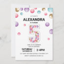 Search for balloon birthday invitations Girl