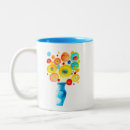 Search for funky flowers mugs Whimsical