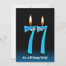 Search for 77th birthday invitations Party